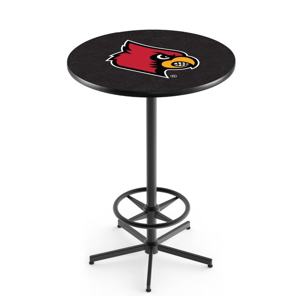 42" Black Louisville Pub Table